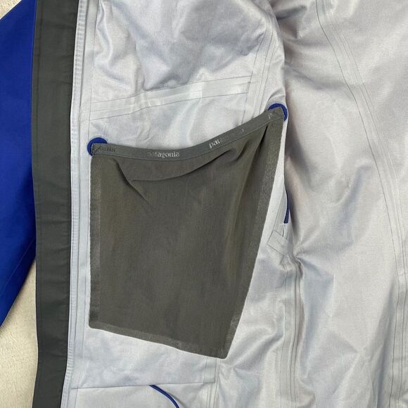 Patagonia Triolet G. Tex Jacket Women XXS Cobalt Blue DWR Full Zip NWT $449 - Picture 9 of 16